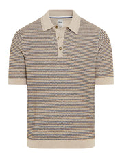 Strickpoloshirt PASCAL aus Baumwollmix
