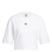 T-Shirt Regular Fit Cropped aus Baumwolle
