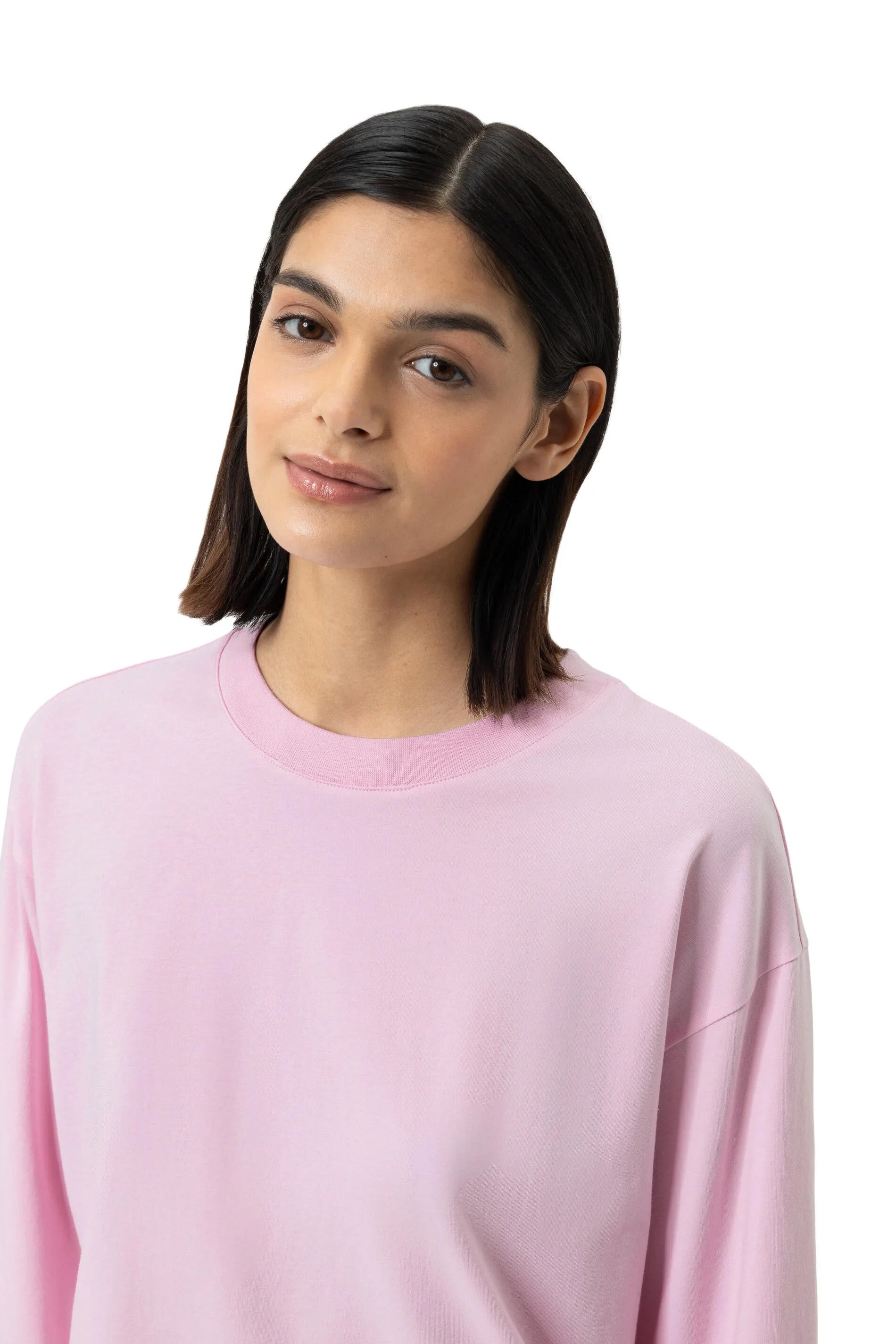 Langarmshirt aus Baumwolle