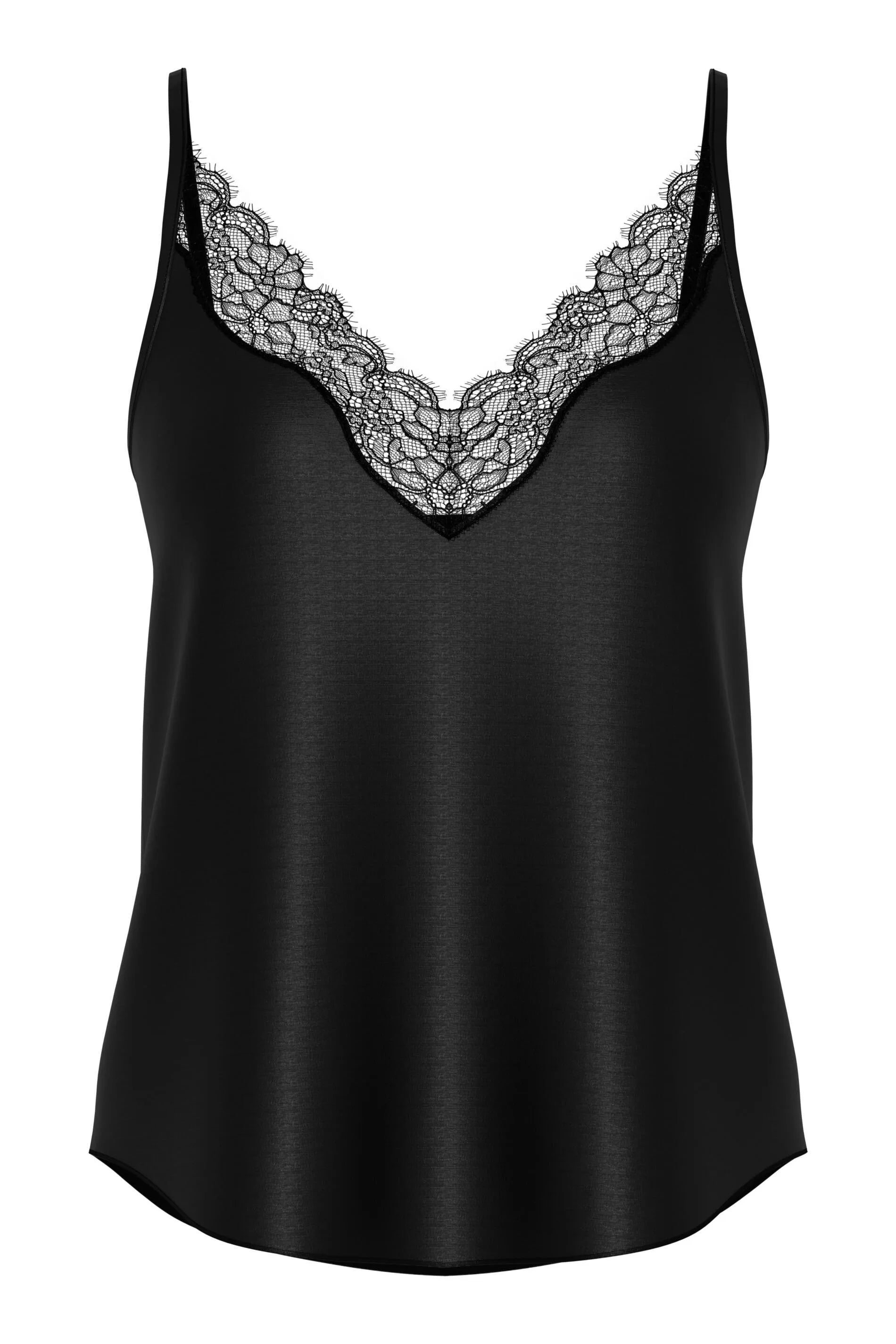 Spitzentop CAMISOLE in Satin