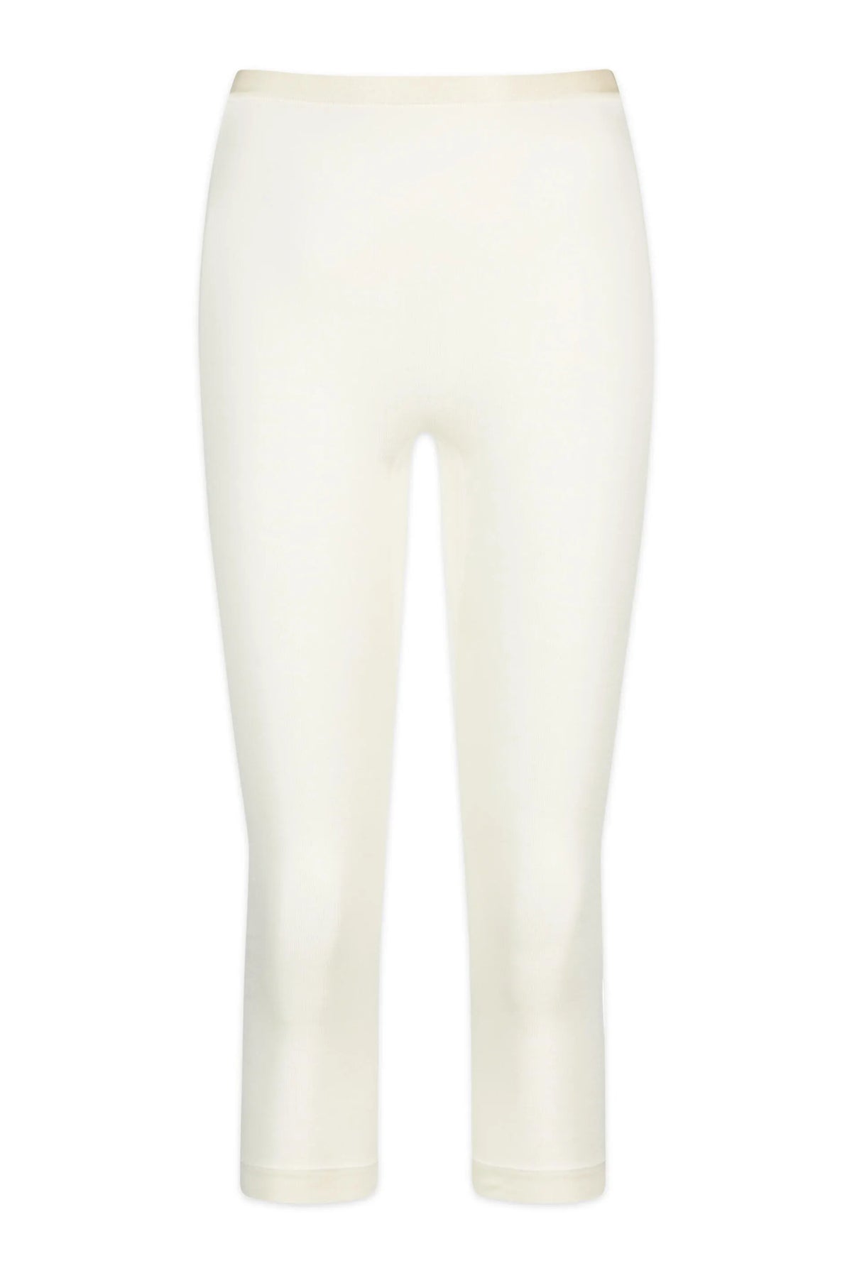 Leggings aus Schurwoll-Seide-Mix