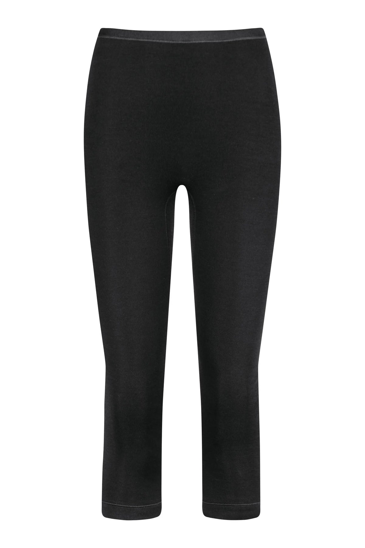 Leggings aus Schurwoll-Seide-Mix