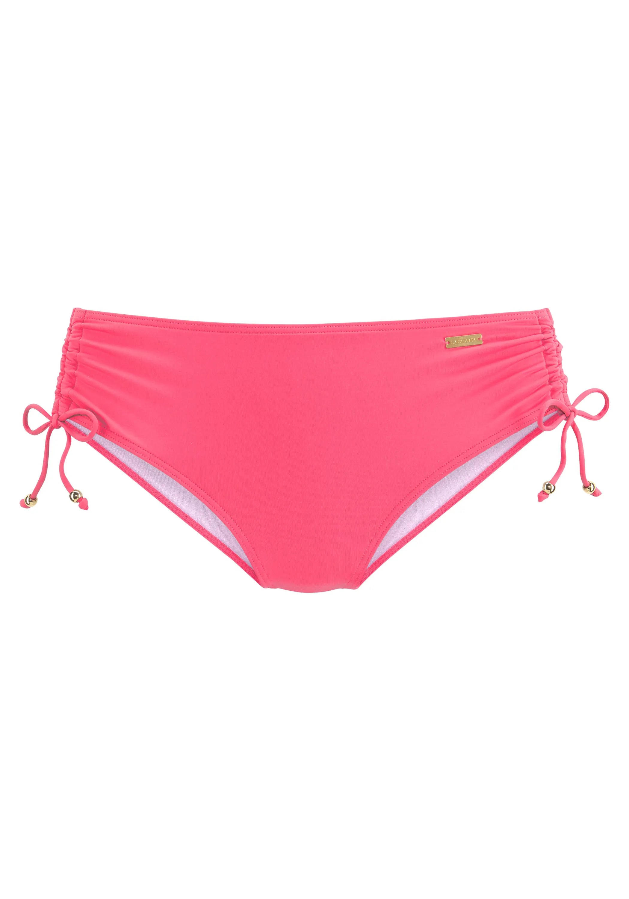 Bikini-Slip mit Raffung