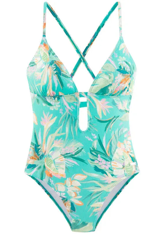 Badeanzug floral