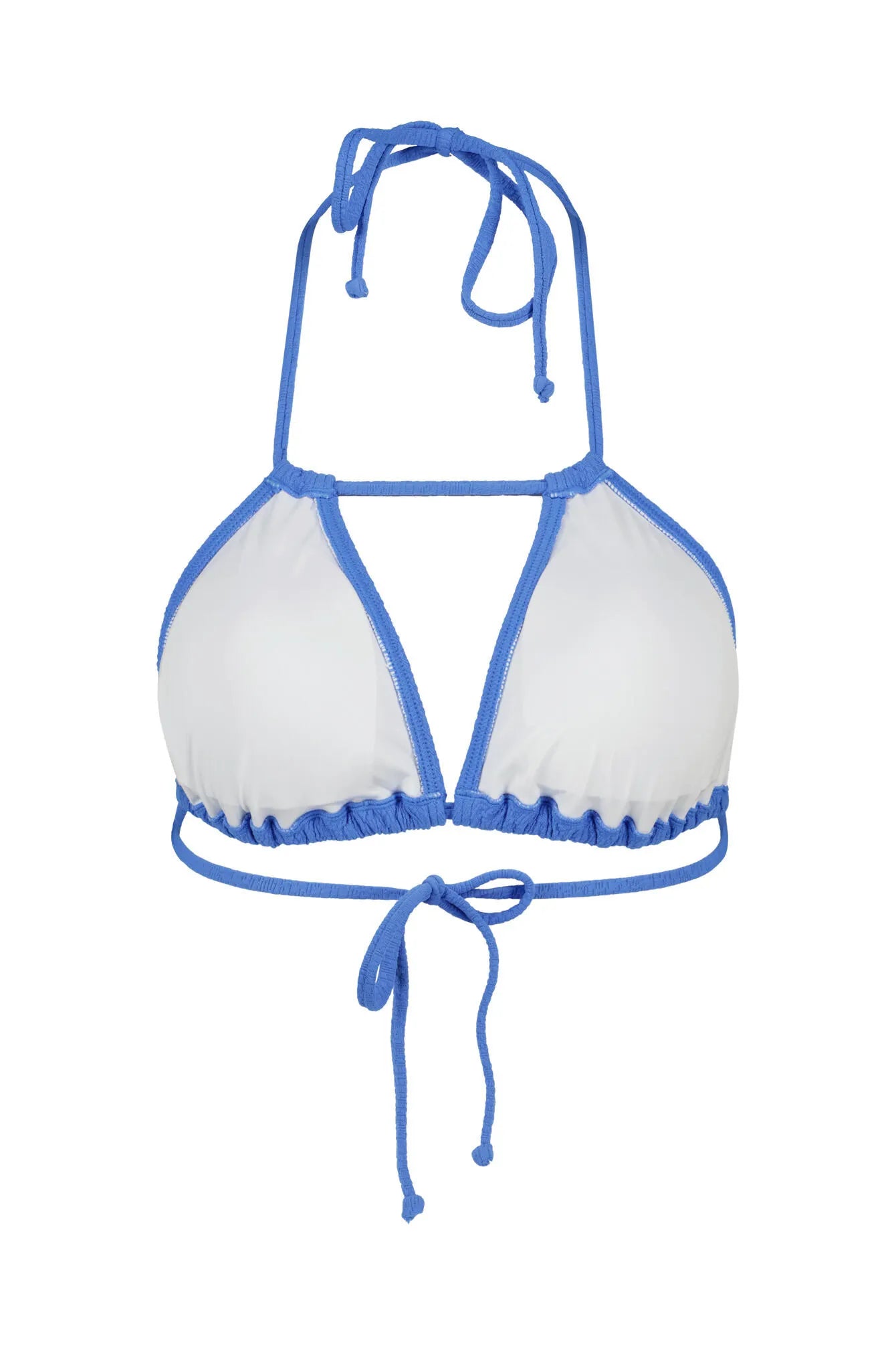 Triangel-Bikini-Top strukturiert