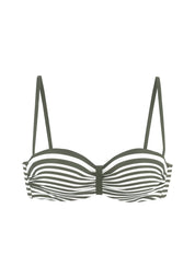 Bikini-Top gestreift