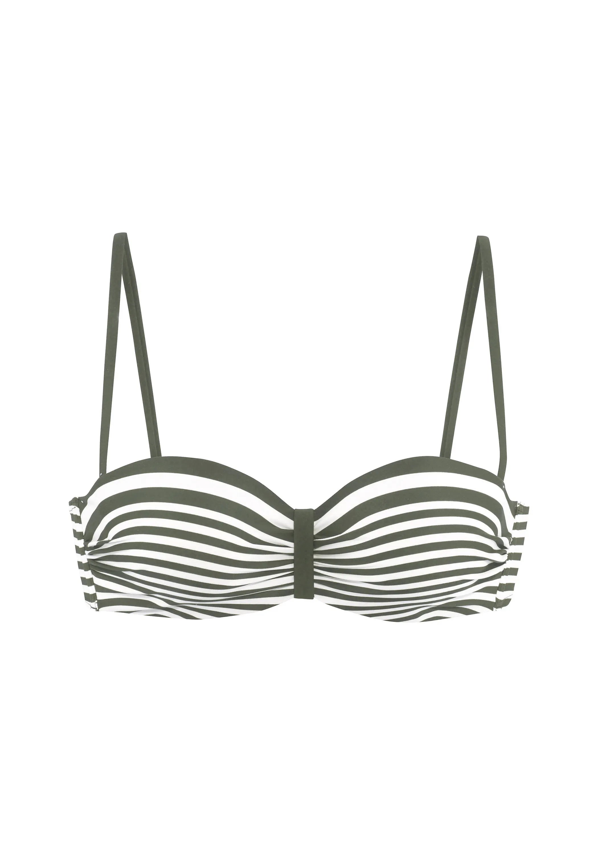 Bikini-Top gestreift
