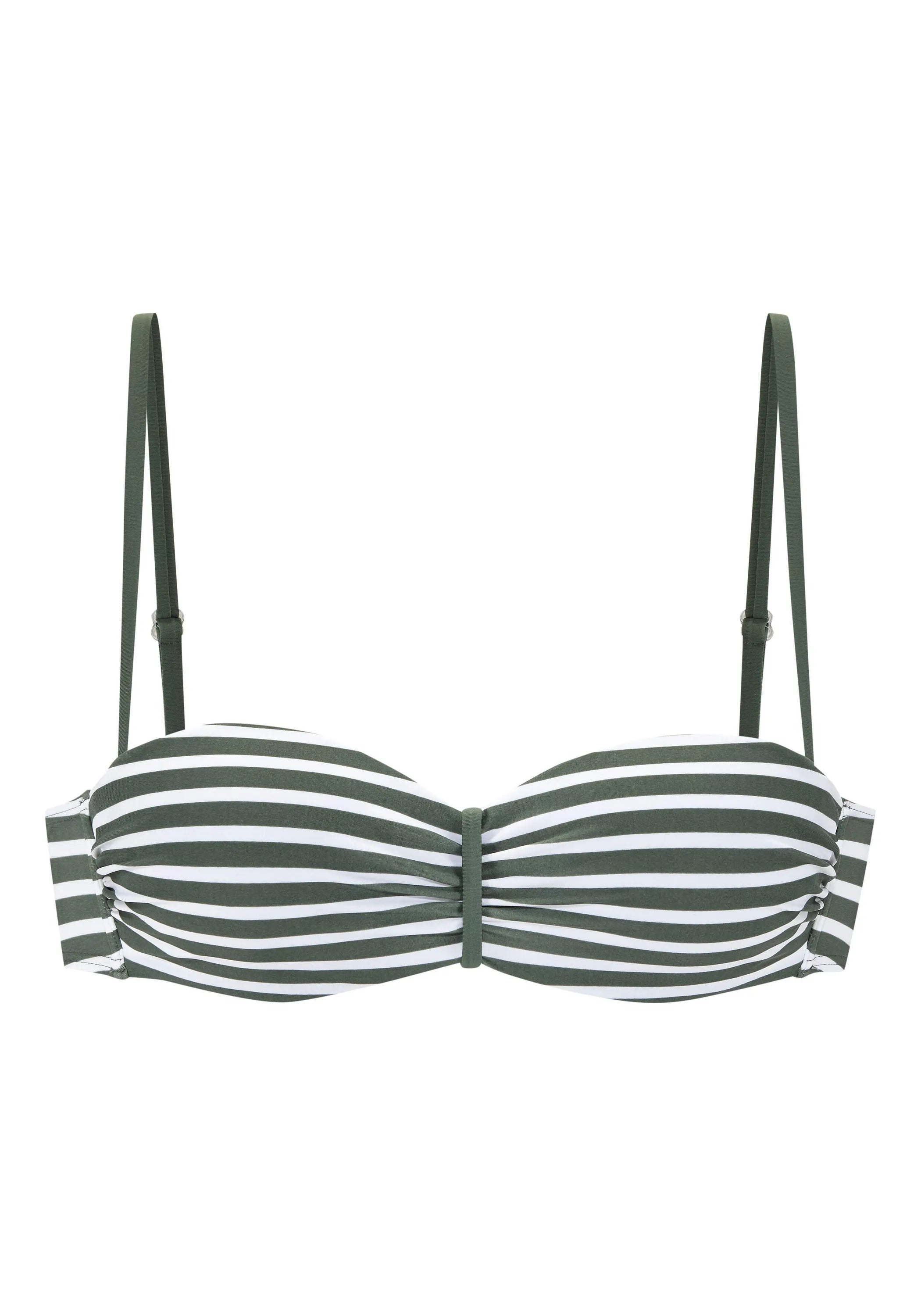 Bikini-Top gestreift