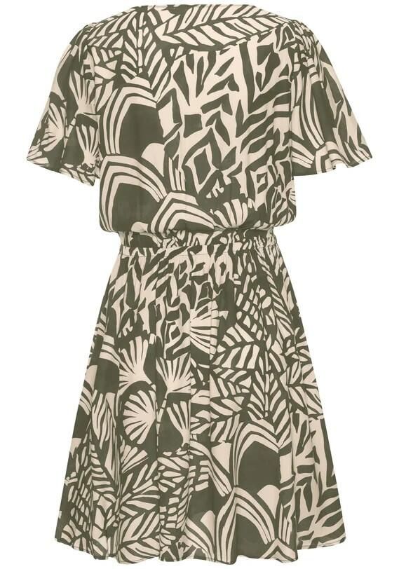 Strandkleid Mini aus Viskose