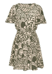 Strandkleid Mini aus Viskose