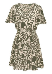 Strandkleid Mini aus Viskose