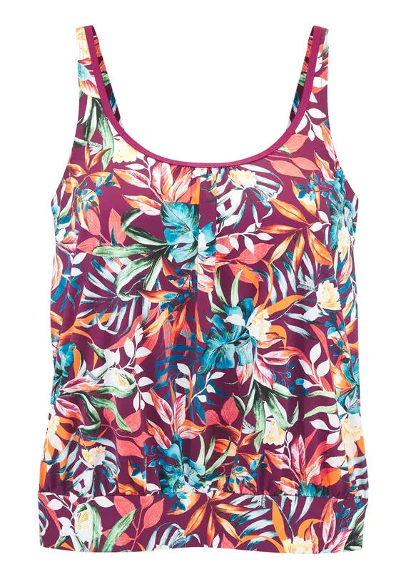 Tankini-Top oversized