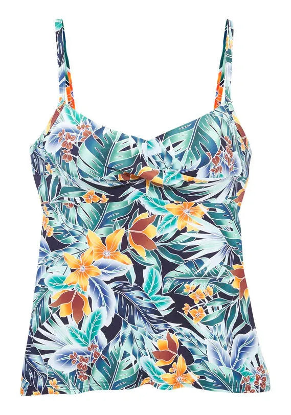 Bügel-Tankini-Top floral