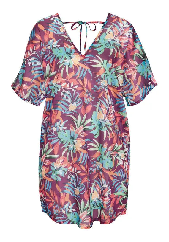 Chiffontunika floral