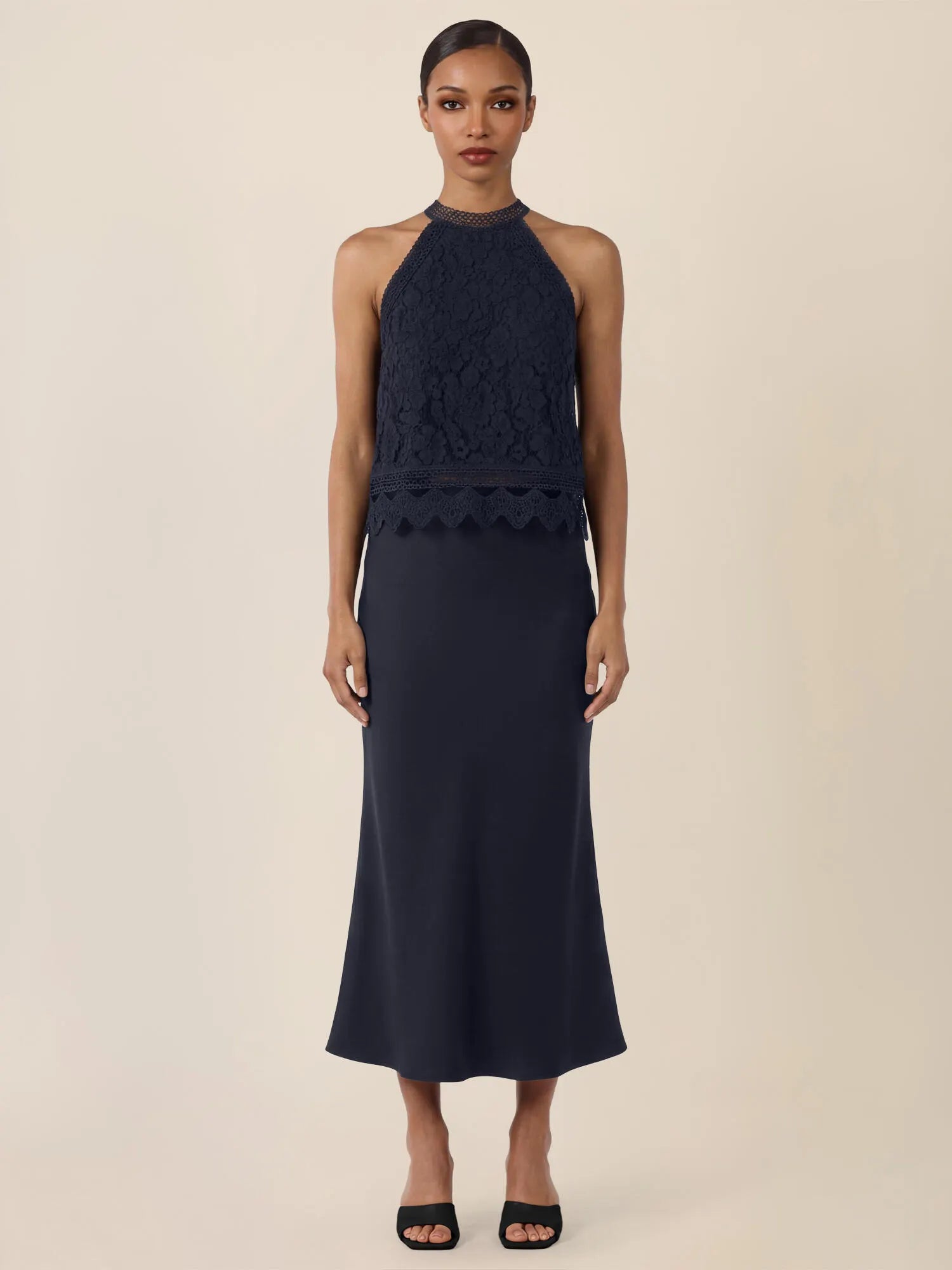Satinrock Midi