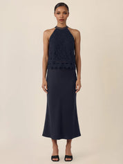 Satinrock Midi