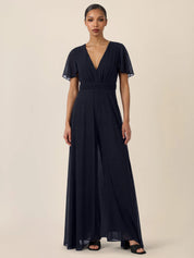 Jumpsuit aus Chiffon