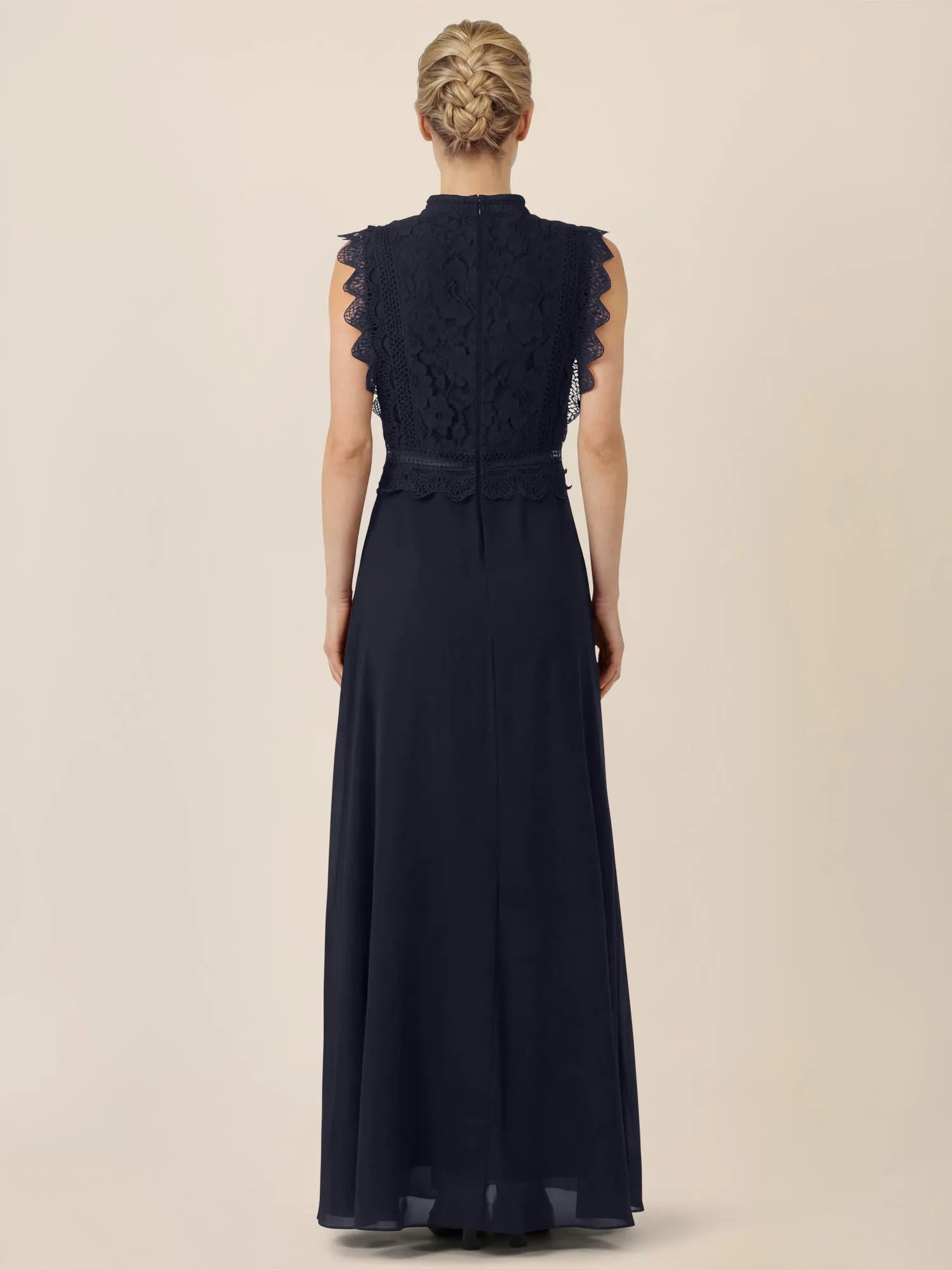 Abendkleid Maxi mit Spitze