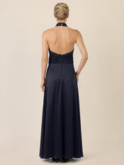 Neckholderkleid Maxi