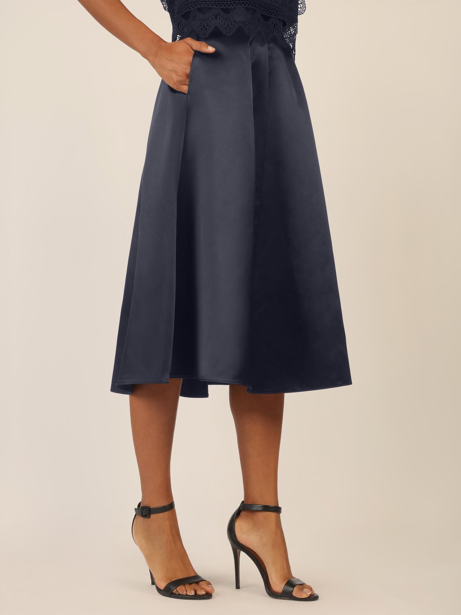 Satinrock Midi