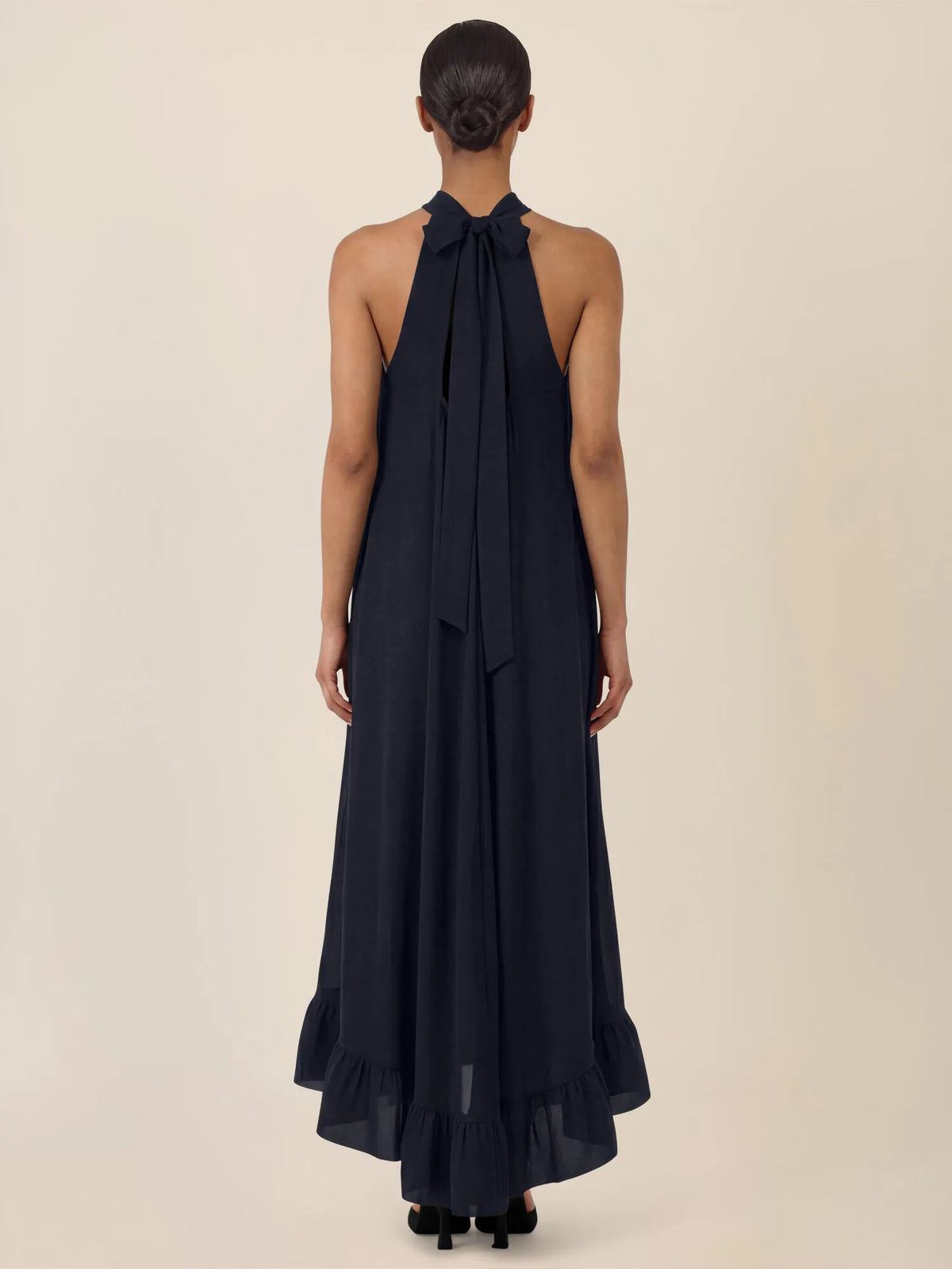 Chiffonkleid Maxi