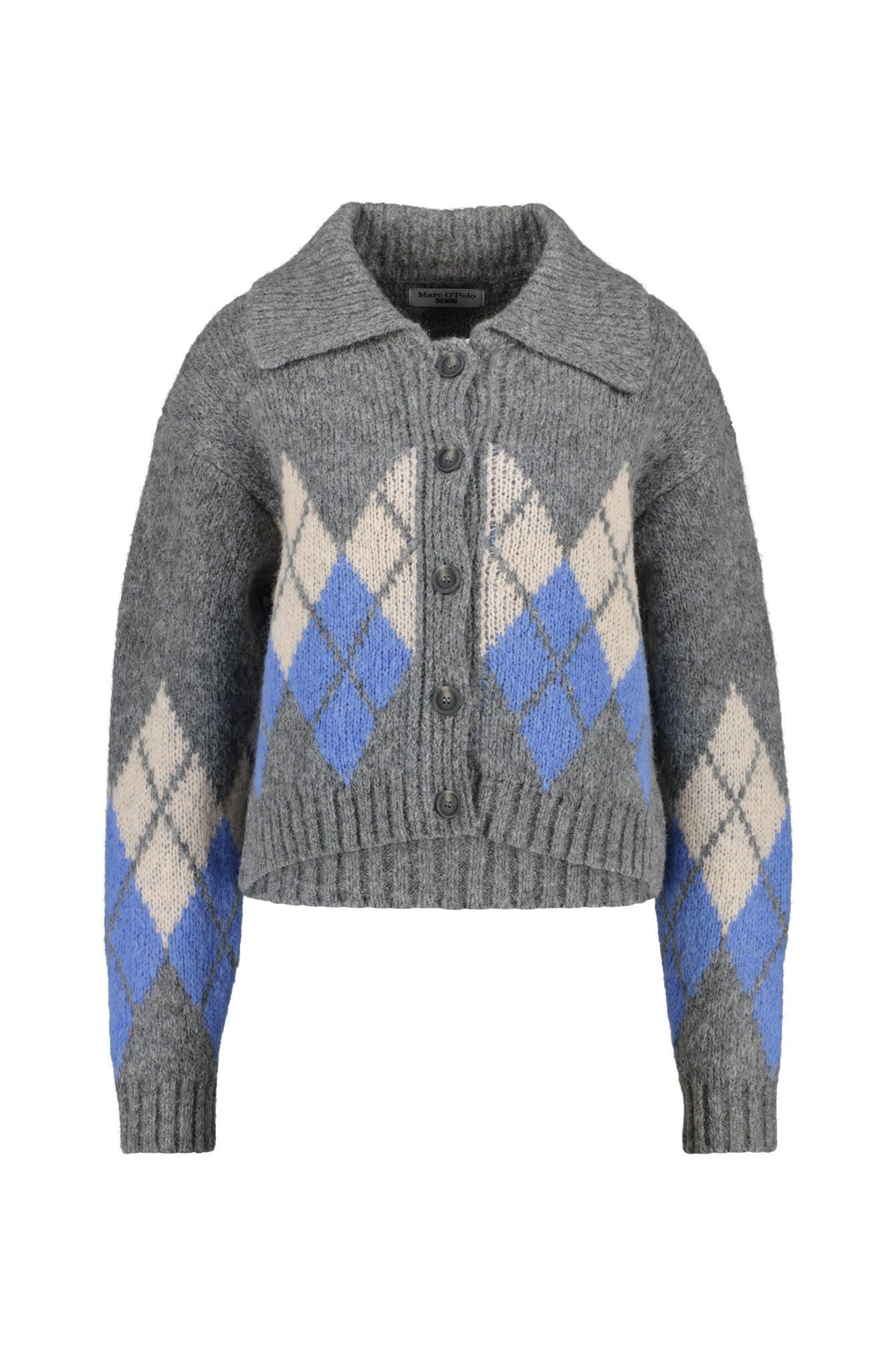 Strickcardigan aus Alpakamix