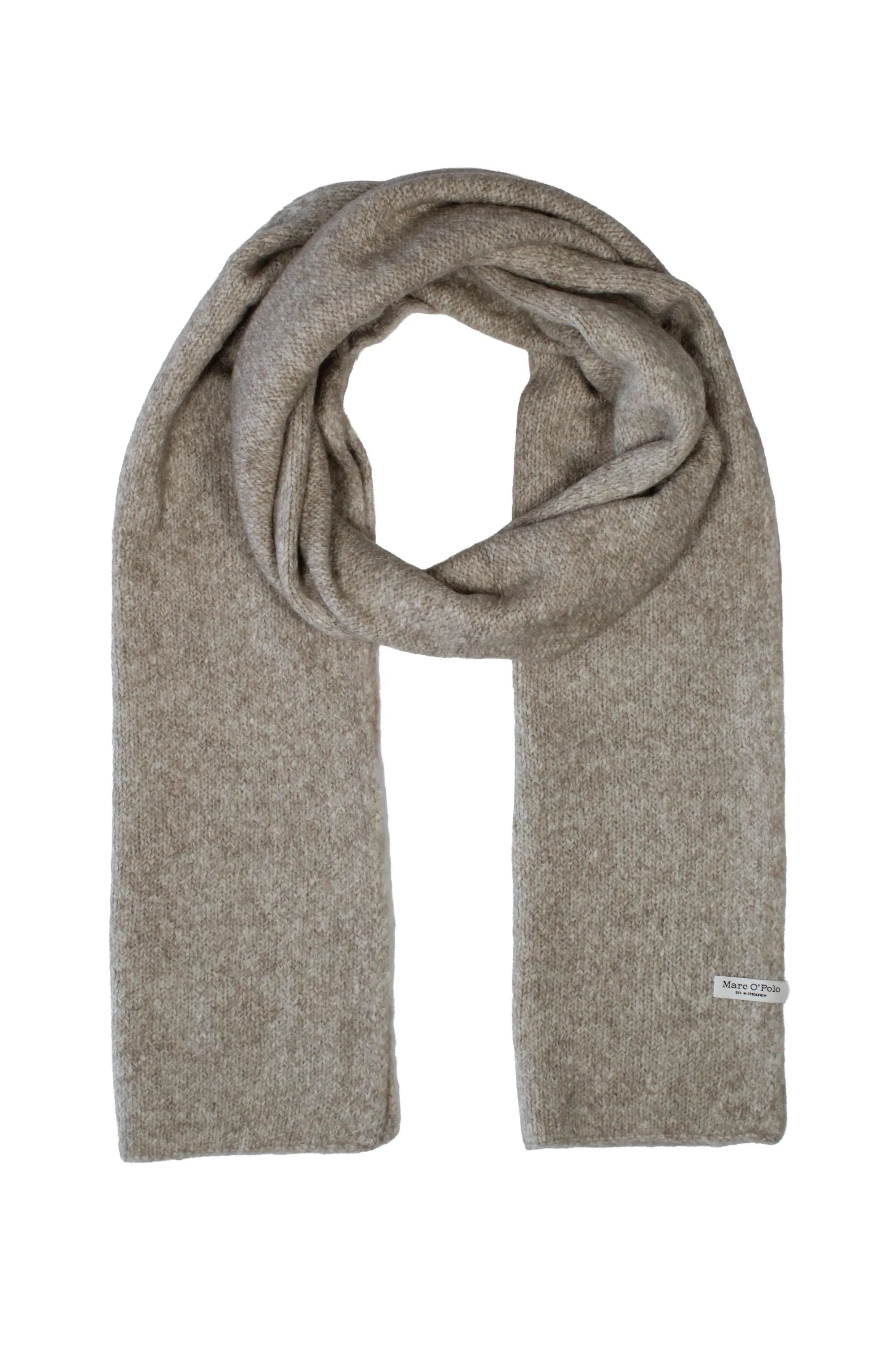 Strickschal aus Baumwollmix