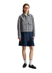 Übergangsjacke aus Wollmix