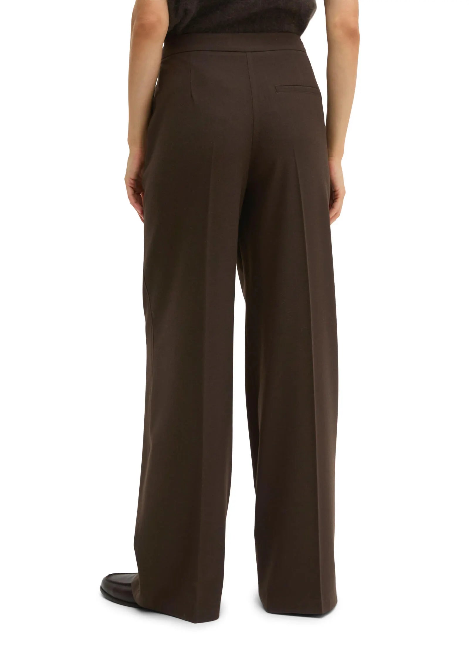 Flanellhose Wide Leg
