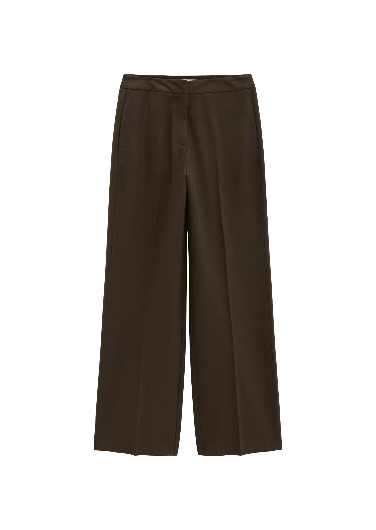 Flanellhose Wide Leg