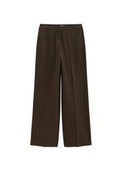 Flanellhose Wide Leg