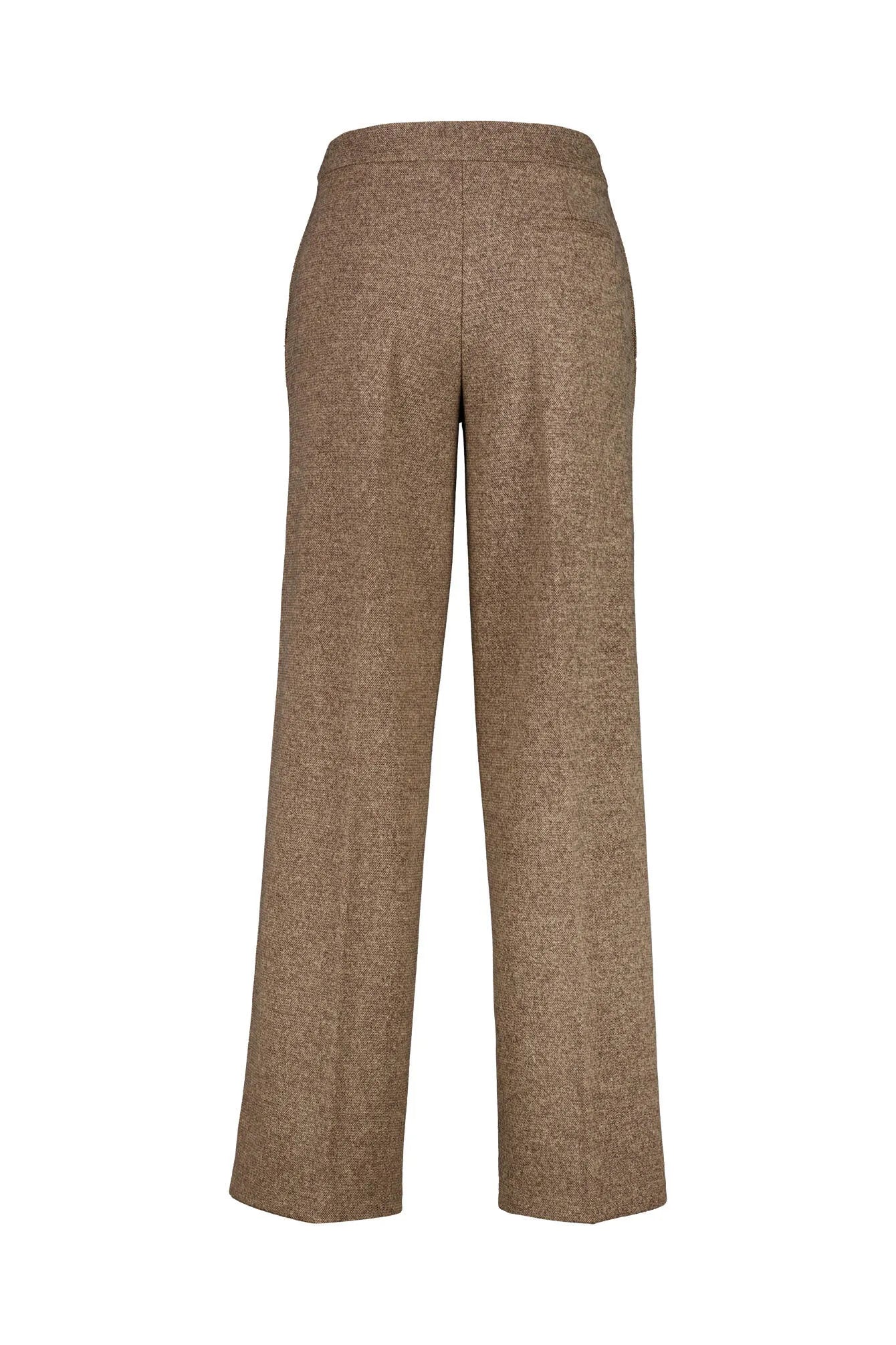 Tweed-Jerseyhose Relaxed Fit