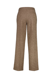 Tweed-Jerseyhose Relaxed Fit