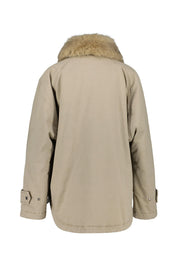 Winterjacke mit Kunstfellkragen