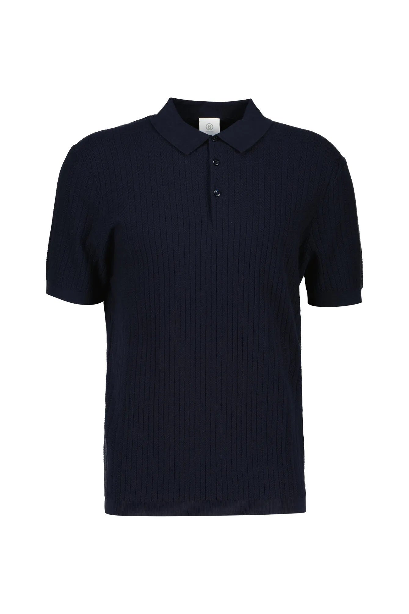 Strickpoloshirt TOBIAS aus Baumwolle