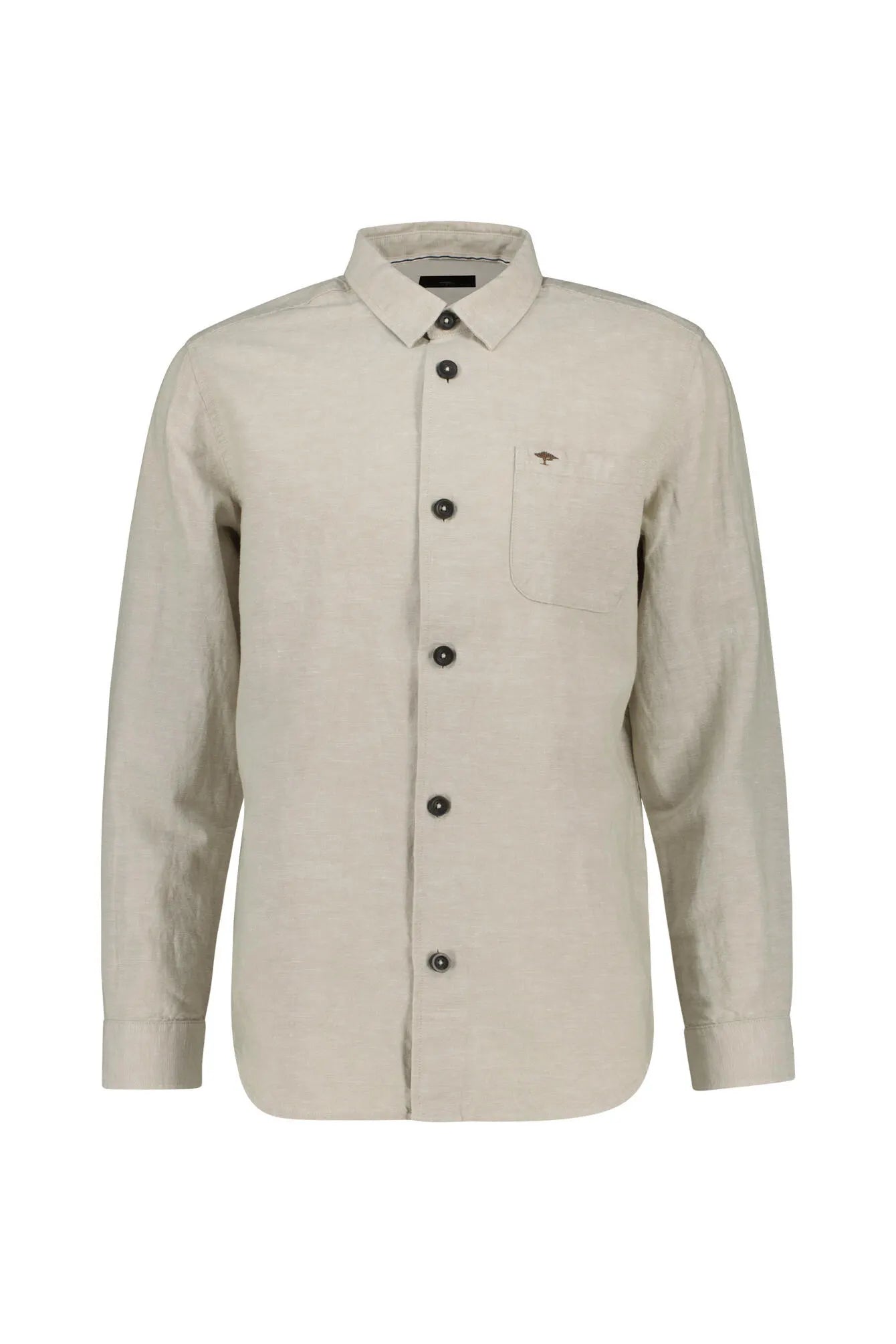 Leinenovershirt Regular Fit
