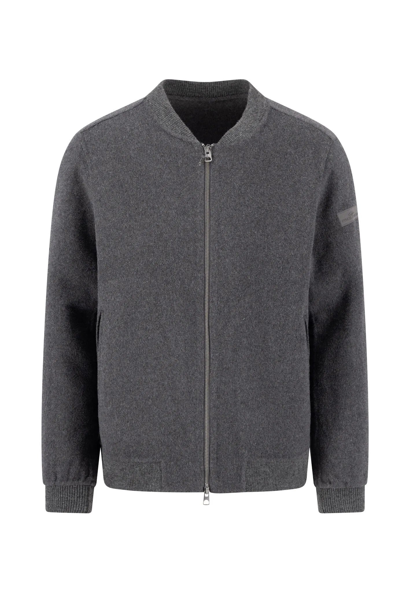 Bomberjacke mit Bündchenkragen