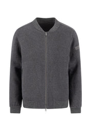 Bomberjacke mit Bündchenkragen
