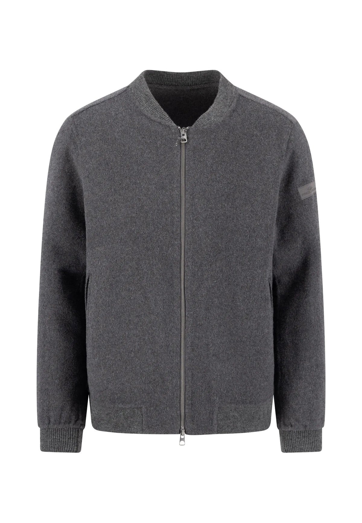 Bomberjacke mit Bündchenkragen