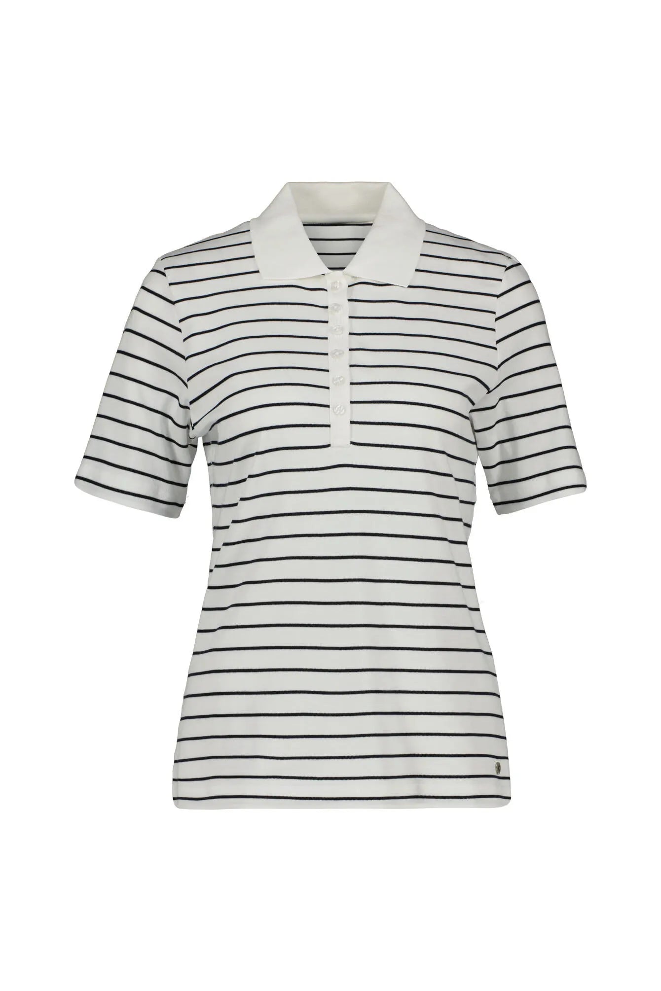 Poloshirt gestreift aus Baumwolle