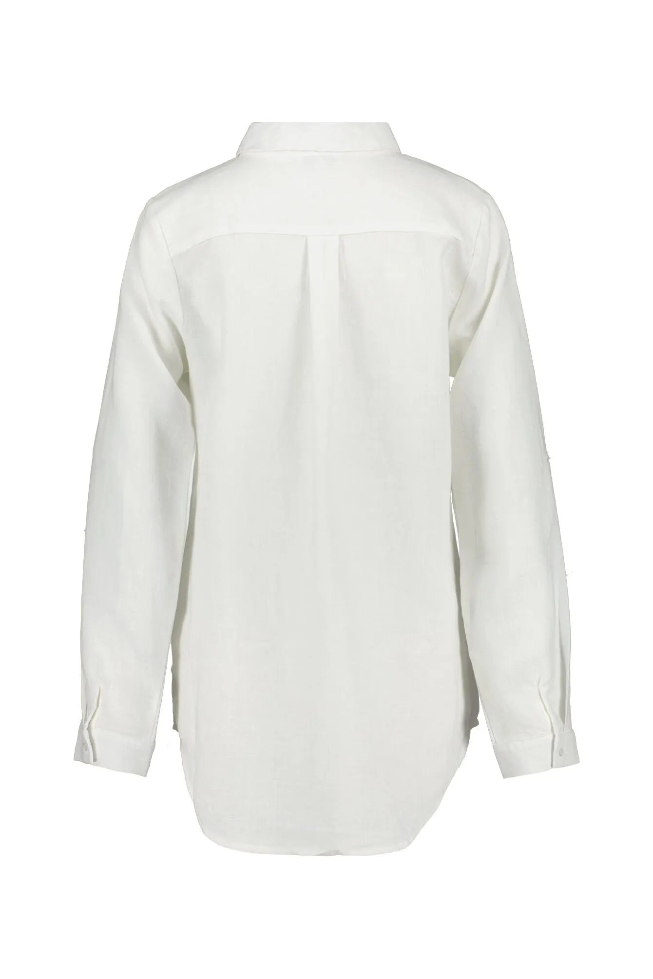 Longbluse aus Leinen