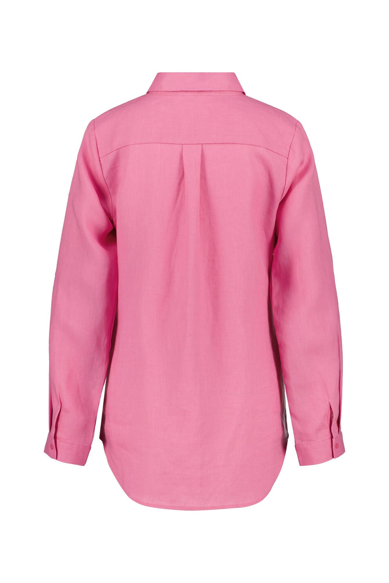 Longbluse aus Leinen