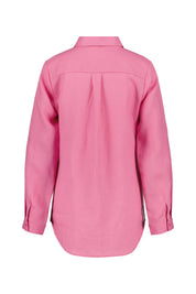 Longbluse aus Leinen