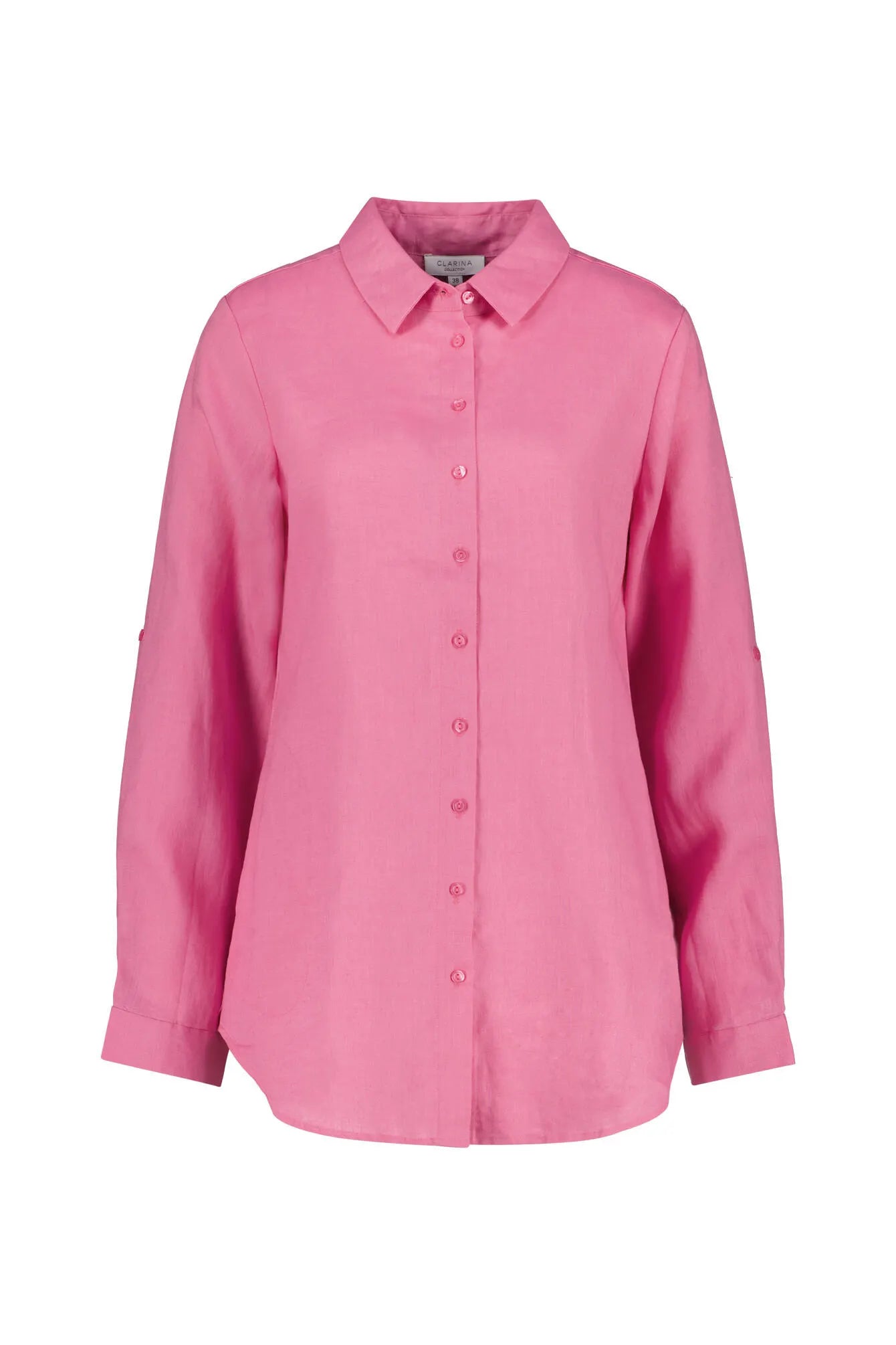 Longbluse aus Leinen