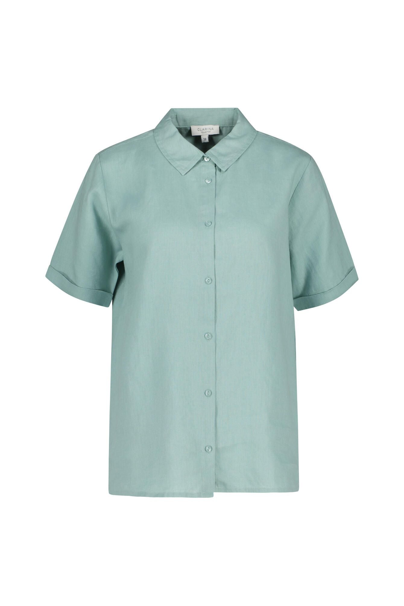 Leinenbluse Regular Fit