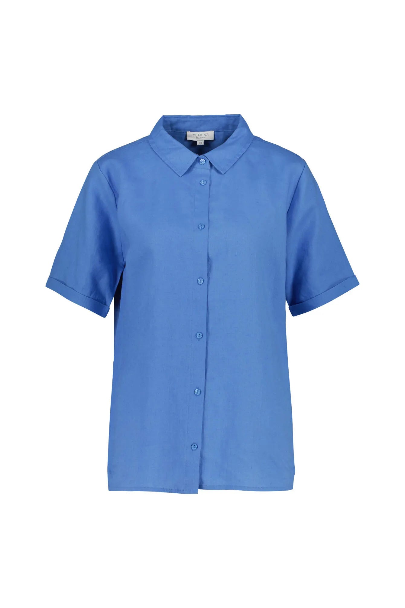 Leinenbluse Regular Fit