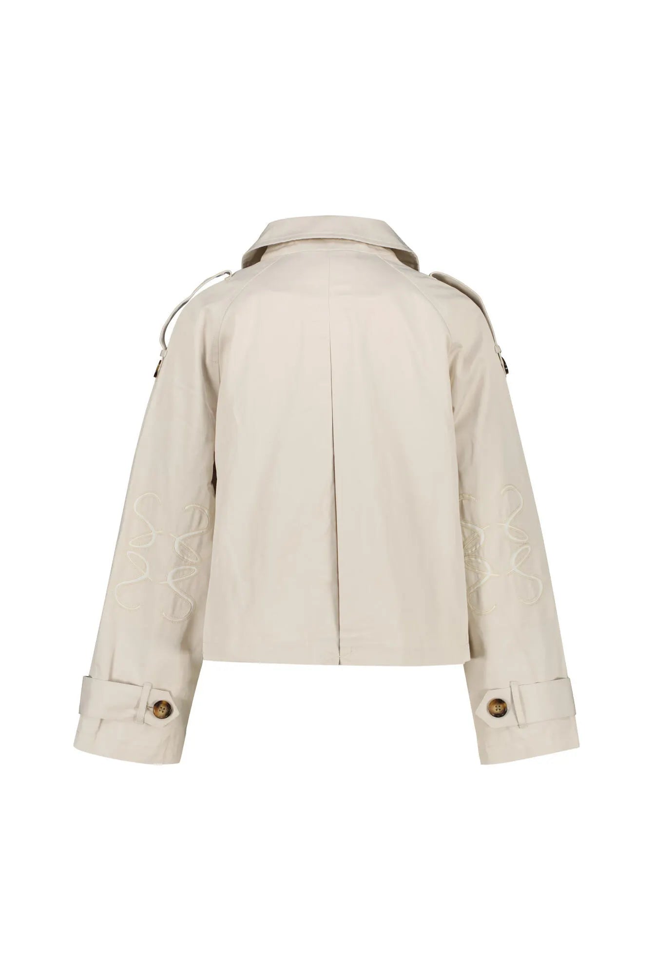 Trench-Jacke aus Baumwollmix