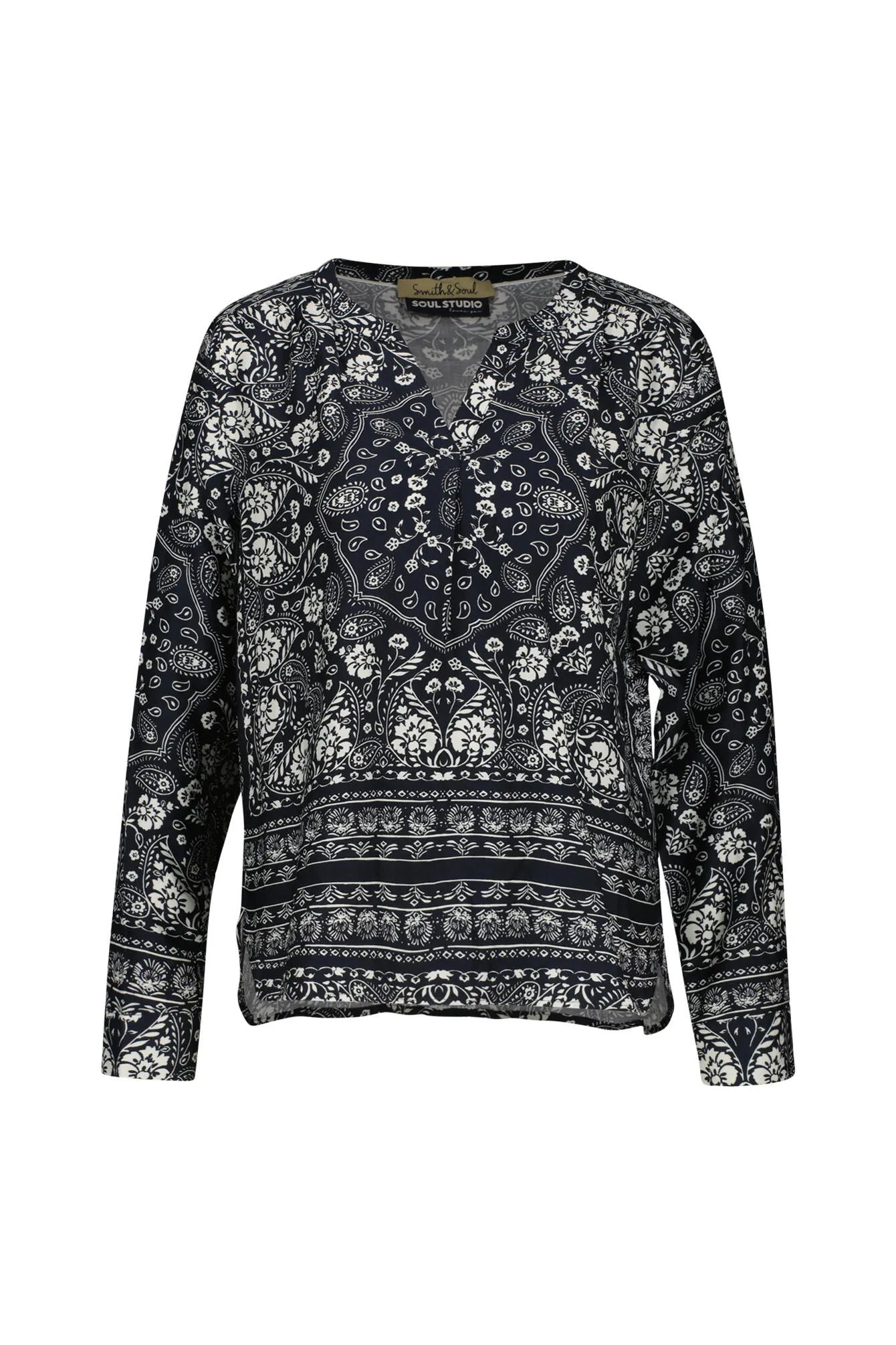 Bluse aus Viskose