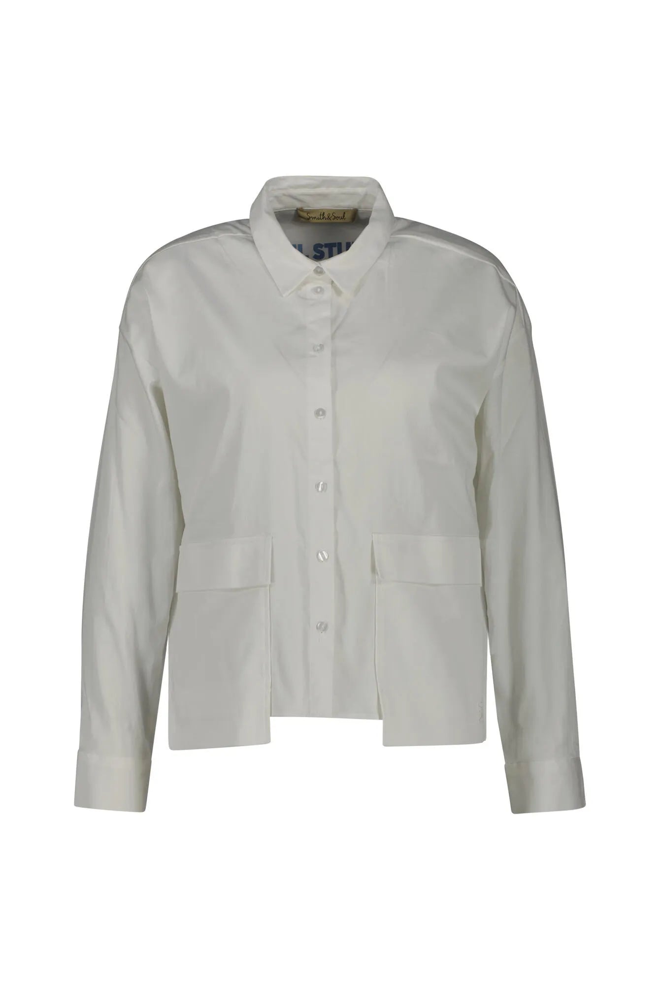 Bluse aus Baumwollmix