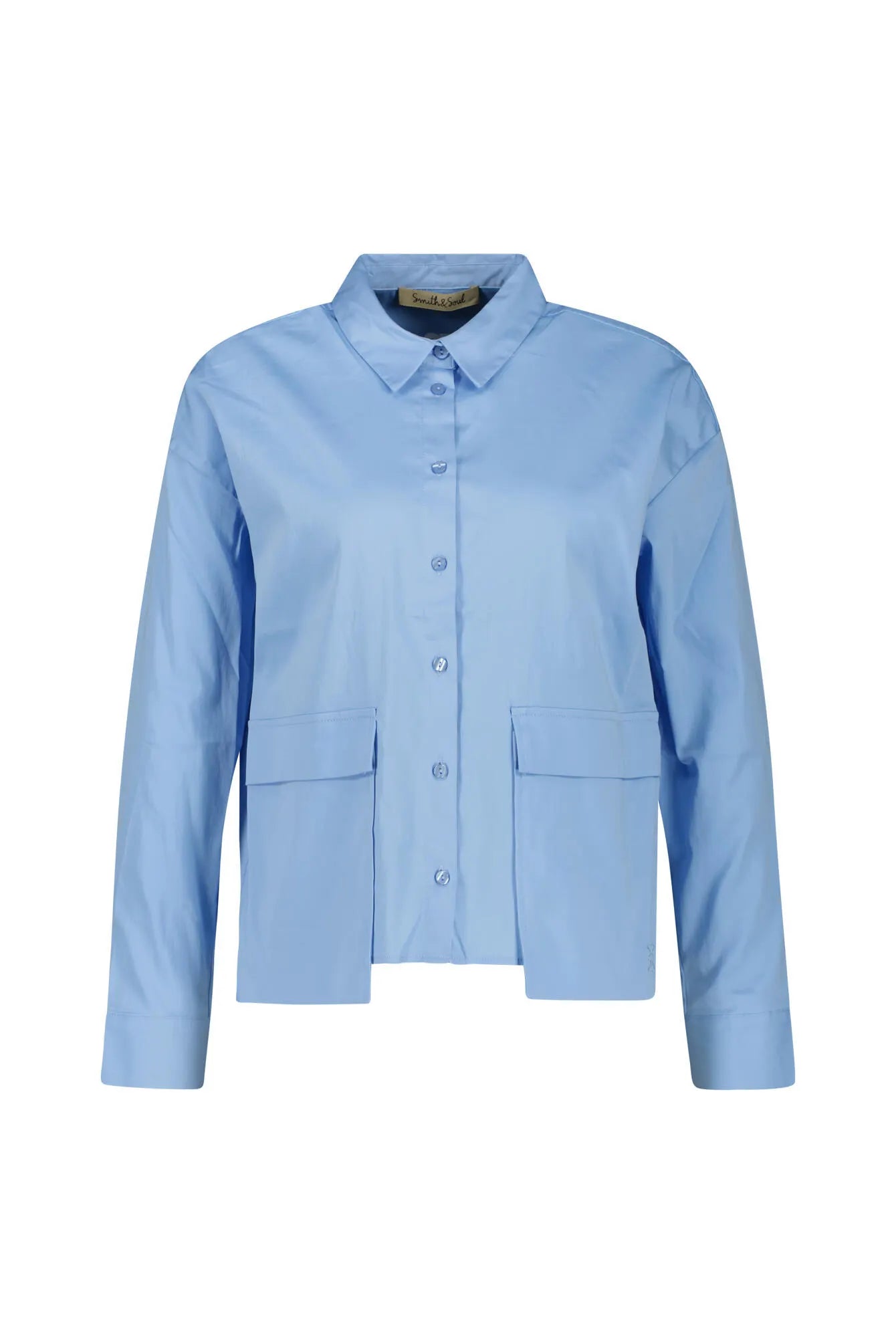 Bluse aus Baumwollmix